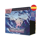 Estuche cartas Entrenador Elite Caos Creciente Megaevolucion Pokemon español