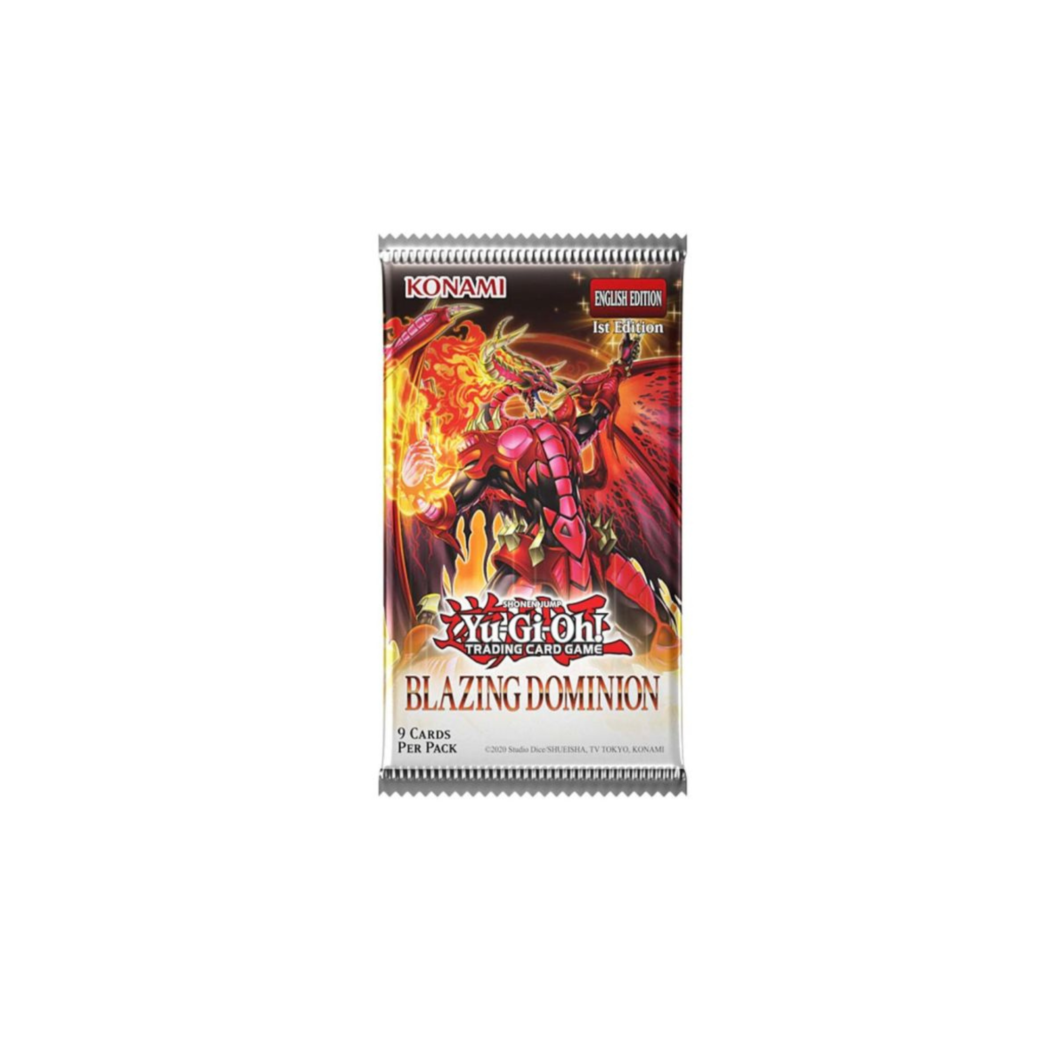 Yu-Gi-Oh! Booster Blazing Dominion (1 sobre) (Inglés)