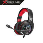 Xtrike Me GH-890 Auriculares Gaming Backlit Stereo Deep Bass RGB 50mm con Micrófono