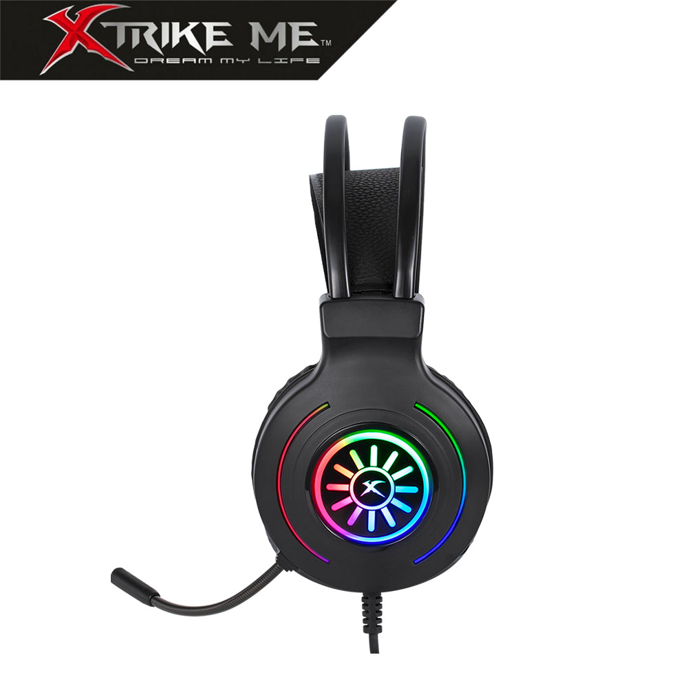 Xtrike Me GH-413 Auriculares Gaming Backlit Stereo RGB 50mm con Micrófono
