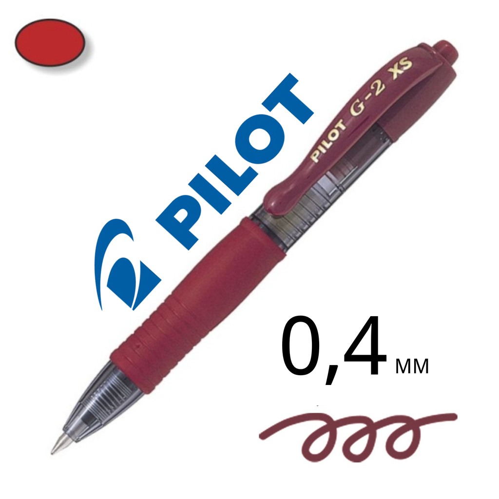 Pilot G-2 XS Bolígrafo de Gel 0.4mm