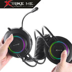 Xtrike Me GH-509 Auriculares Gaming con Micrófono RGB Retroiluminado 40mm