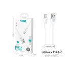 Cable USB Tipo C PVC — (0,5 m / 1 m / 1,5 m / 2 m / 3 m) Blanco y Negro MAXAM