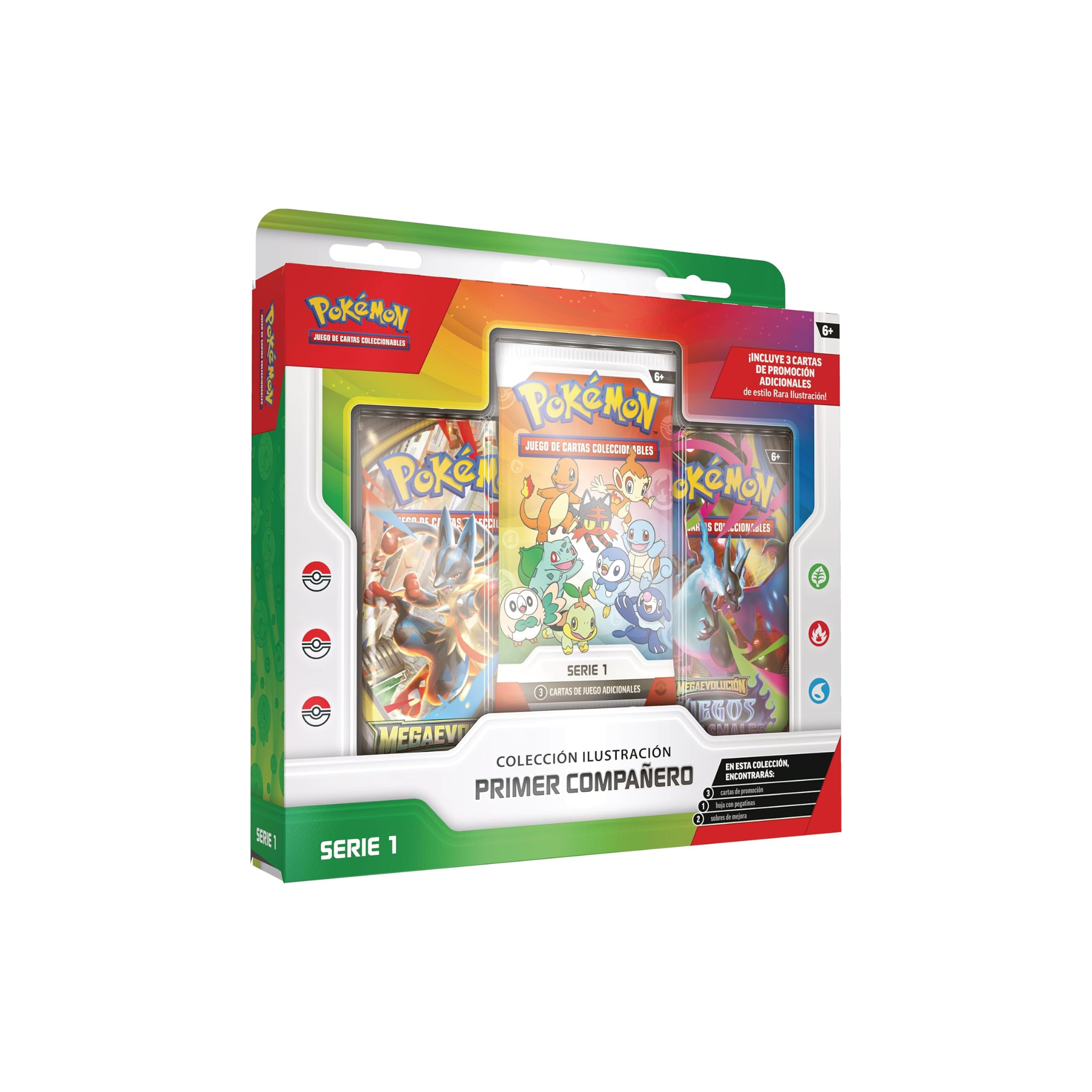 Pokémon TCG: Colección Ilustración Primer Compañero – Serie 1