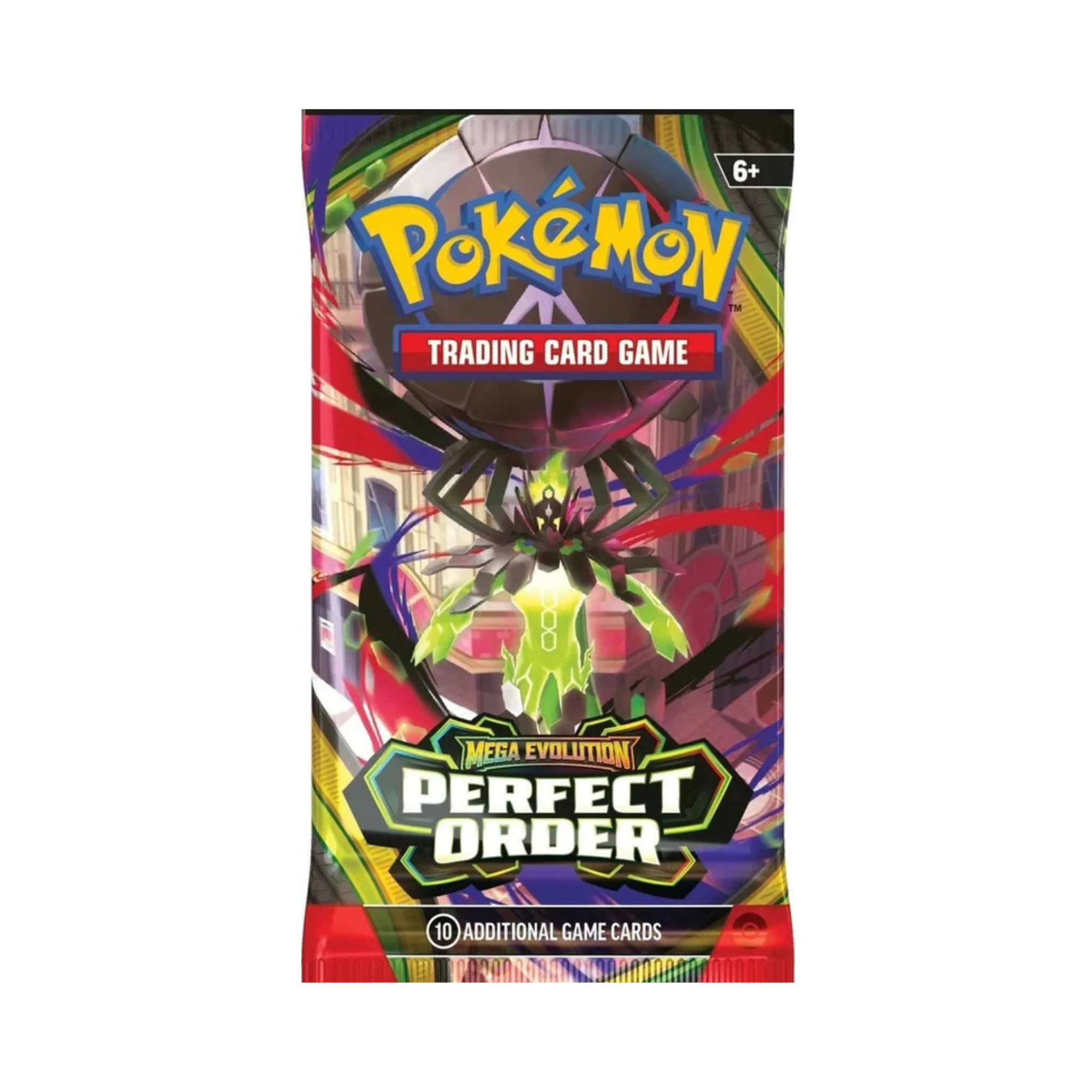 1 Sobres de Pokemon Mega Evolution Perfect Order - Ingles
