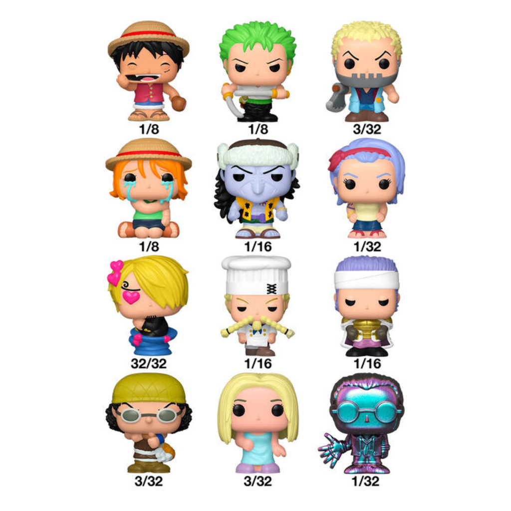 Funko Bitty Pop! One Piece - Mini Figura Misteriosa (1 unidad)