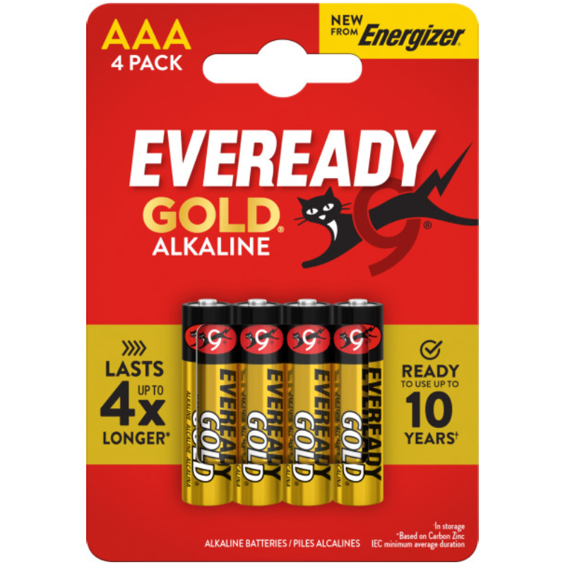 EVEREADY GOLD LR03[AAA]CHP4