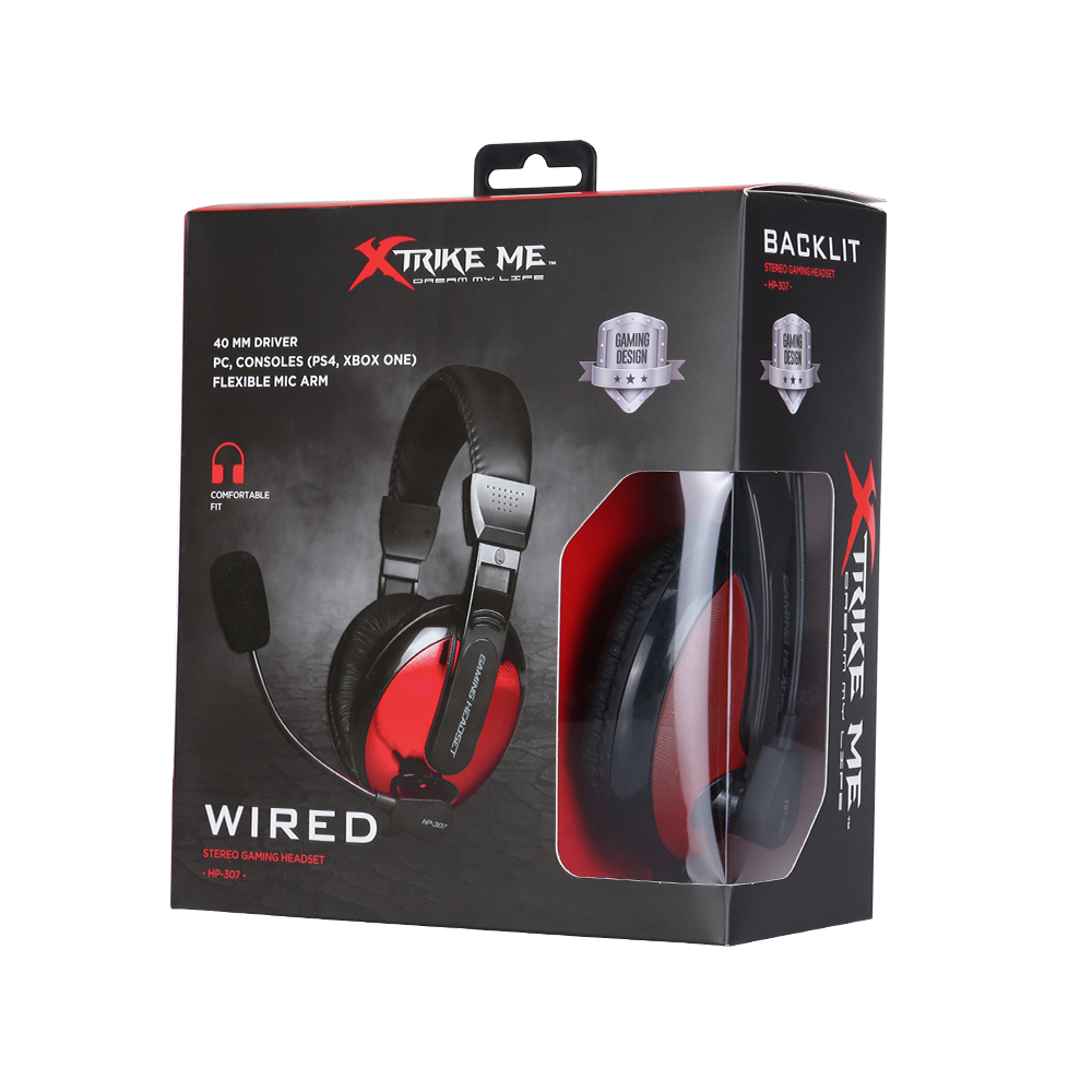 Auriculares Gaming Xtrike Me HP-307 Stereo con Micrófono
