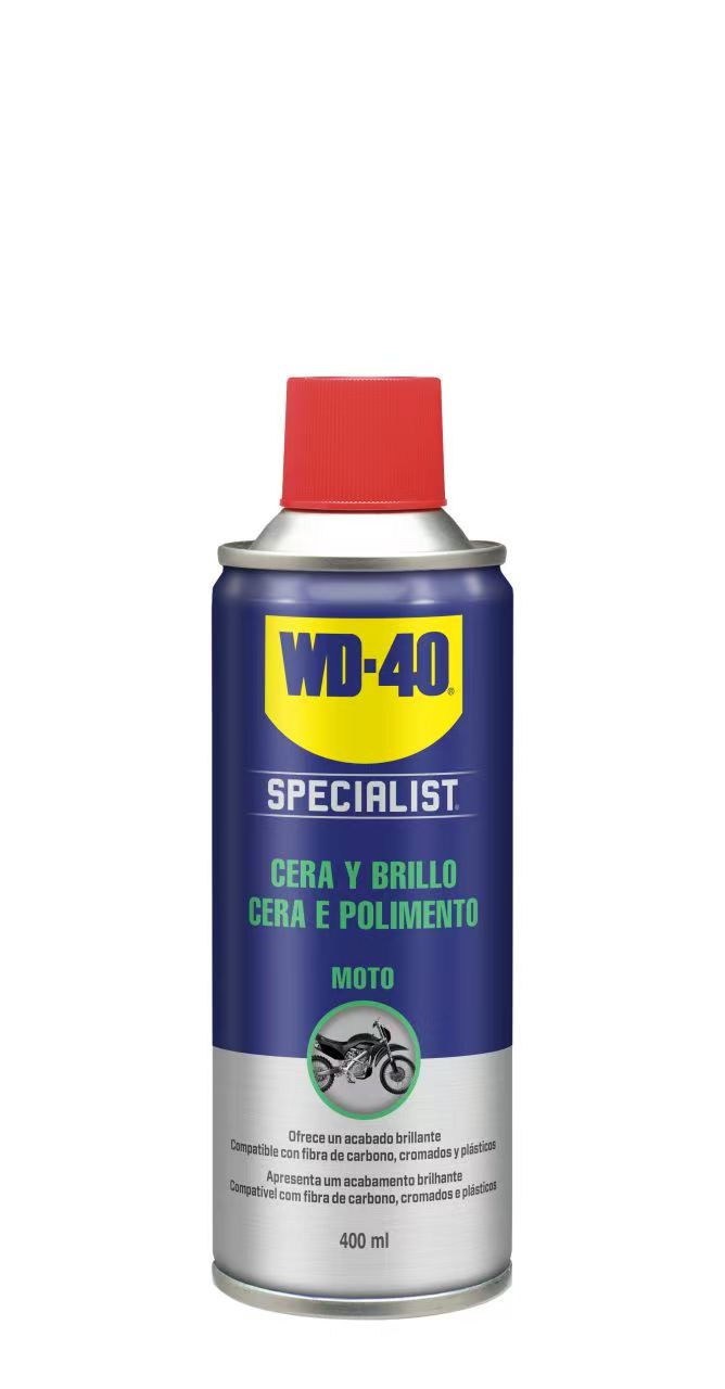 WD-40 Specialist® MOTO Cera y Brillo 400ml