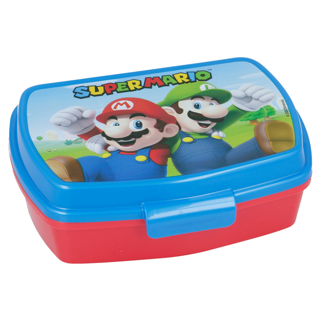 STOR SANDWICHERA RECTANGULAR SUPER MARIO