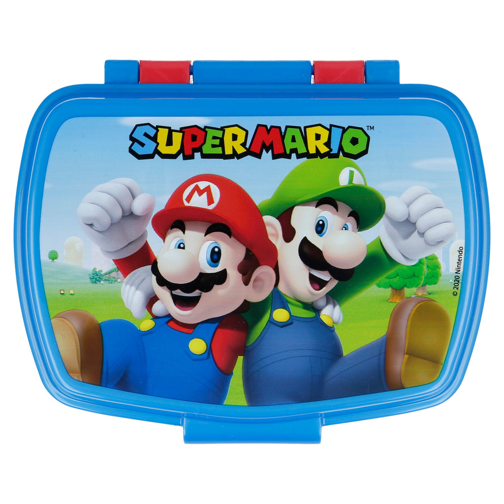 STOR SANDWICHERA RECTANGULAR SUPER MARIO