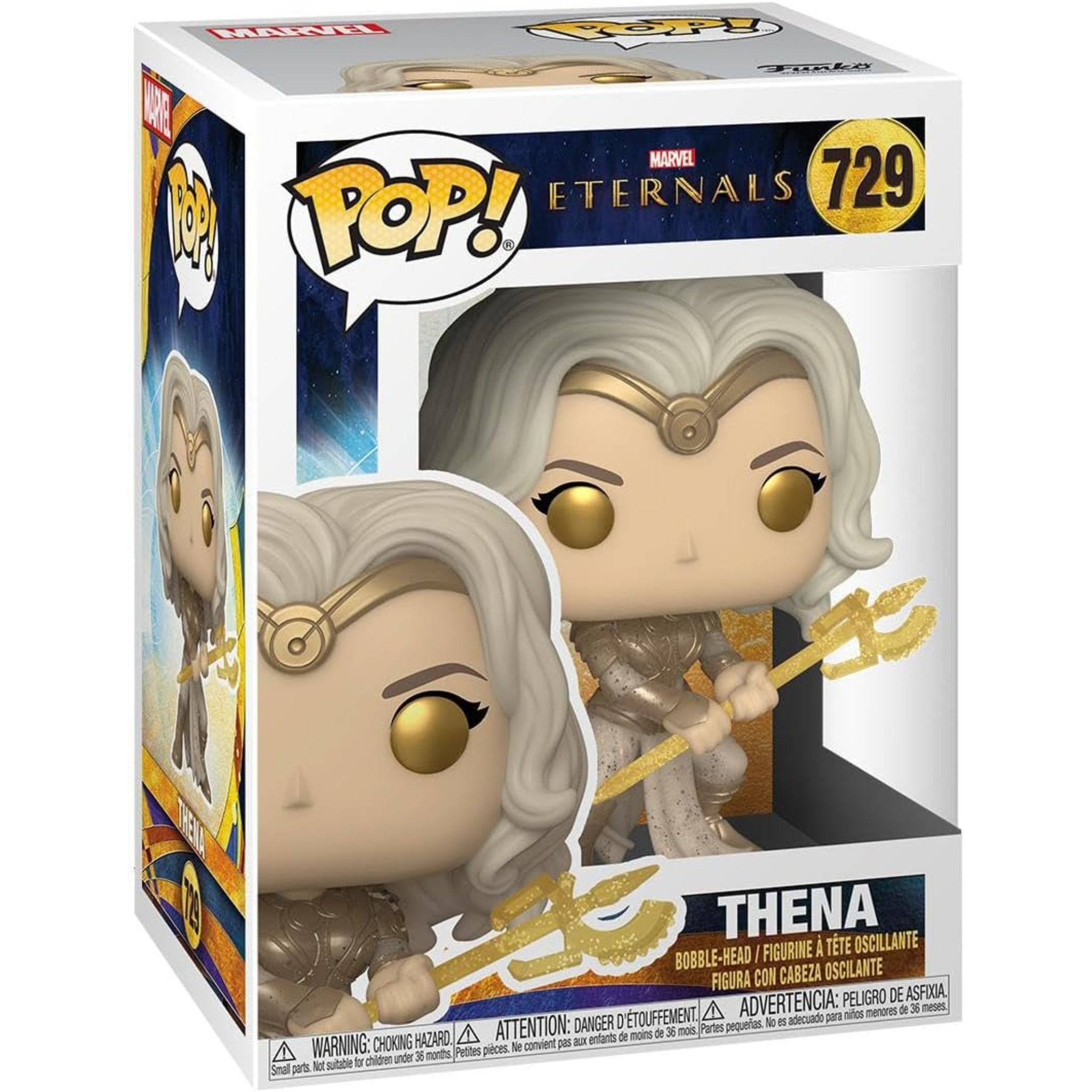 Funko Pop! Marvel Eternals - Thena Bobble-Head #729