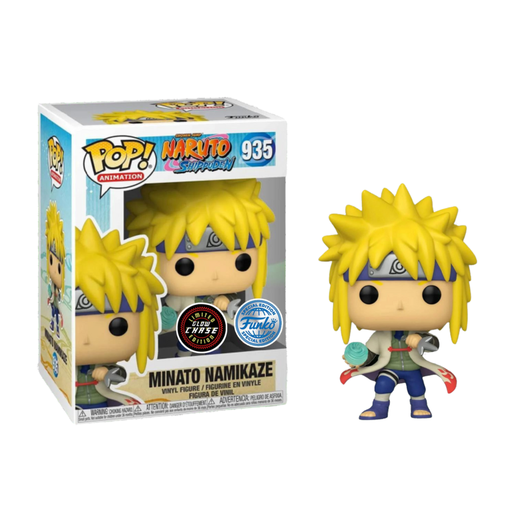 FUNKO POP! Naruto Shippuden Minato Namikaze Special Edition CHASE (935)