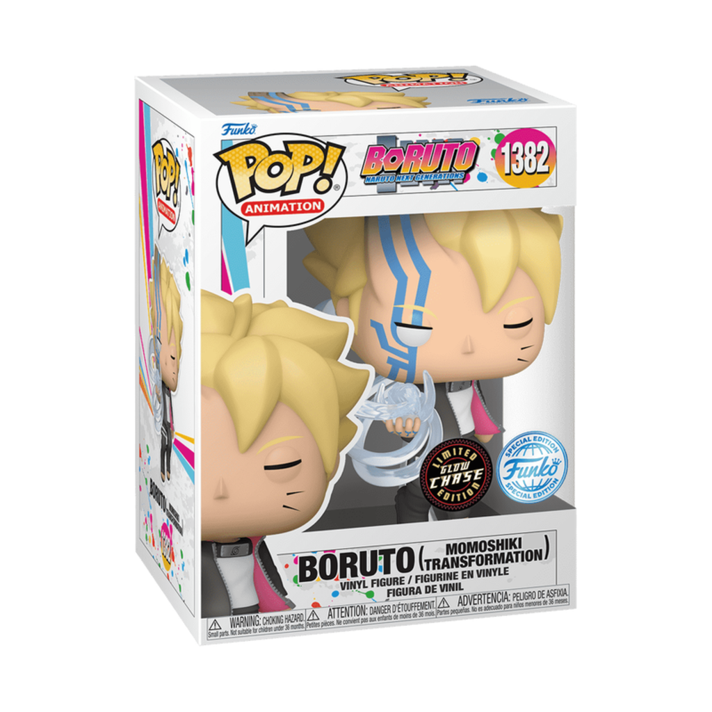Funko Pop! Animation Boruto #1382 - Boruto (Momoshiki Transformation) (Glow Chase)