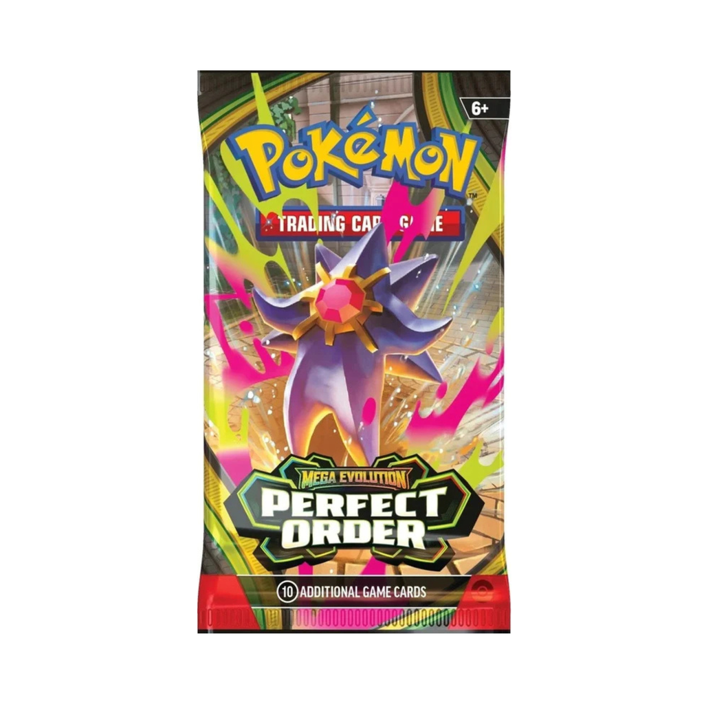 1 Sobres de Pokemon Mega Evolution Perfect Order - Ingles