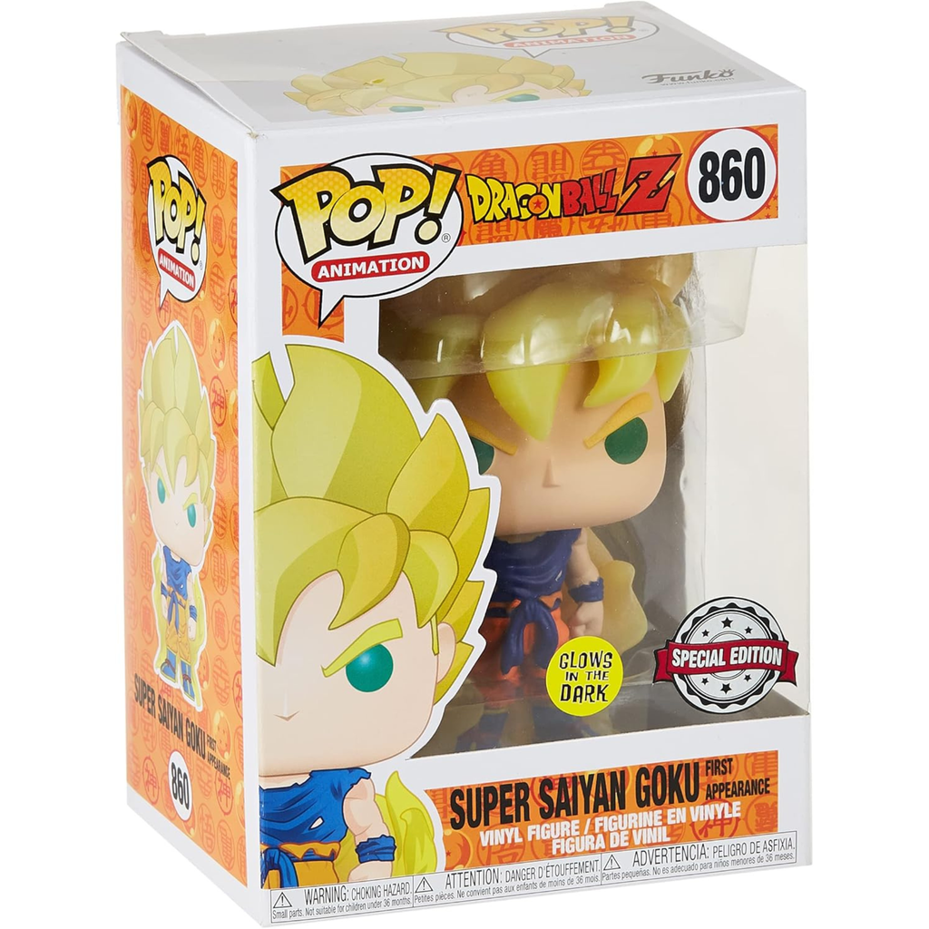 Funko Pop! Dragon Ball Z #860 — Super Saiyan Goku (First Appearance)