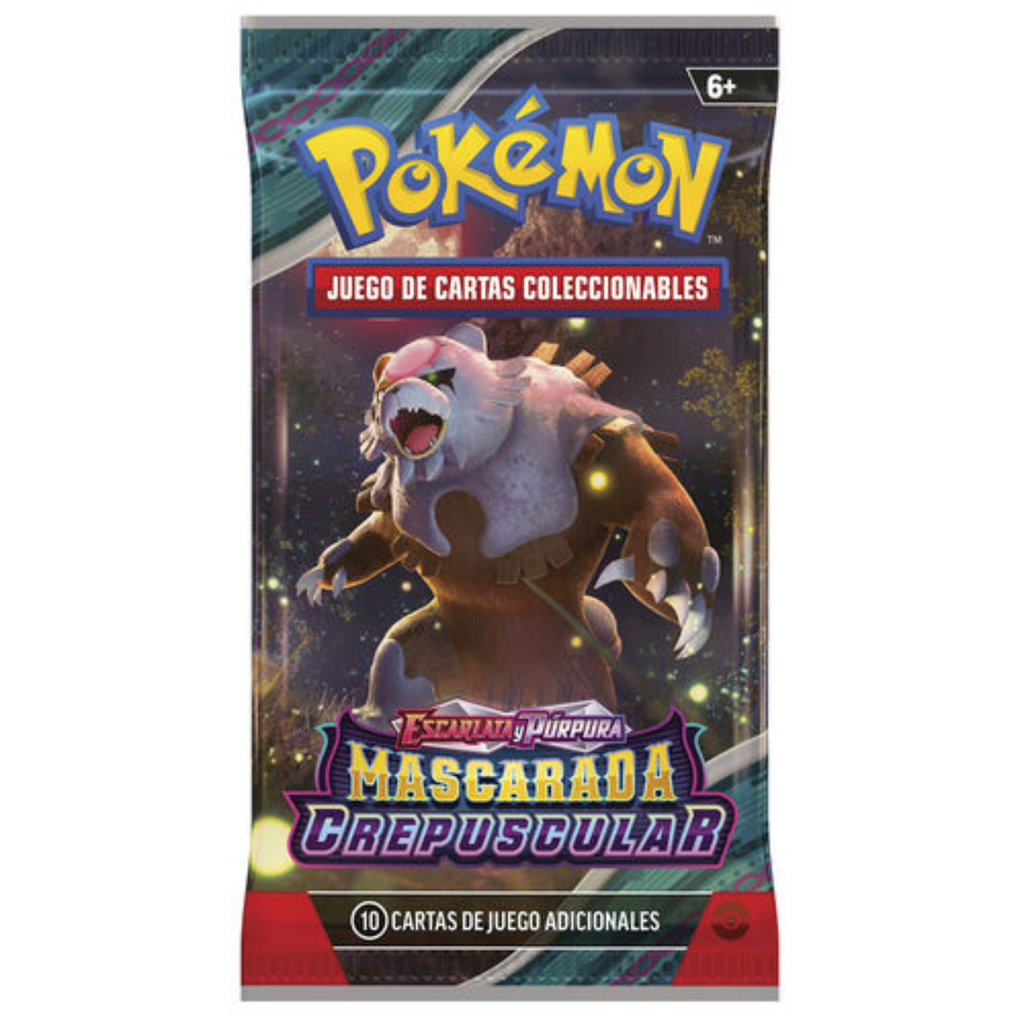 Pokémon EV06 Mascarada Crepuscular - 1-Sobre de 10 Cartas (Español)