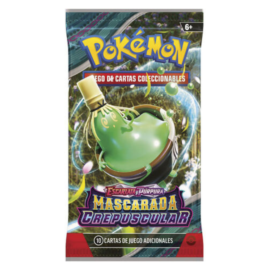 Pokémon EV06 Mascarada Crepuscular - 1-Sobre de 10 Cartas (Español)