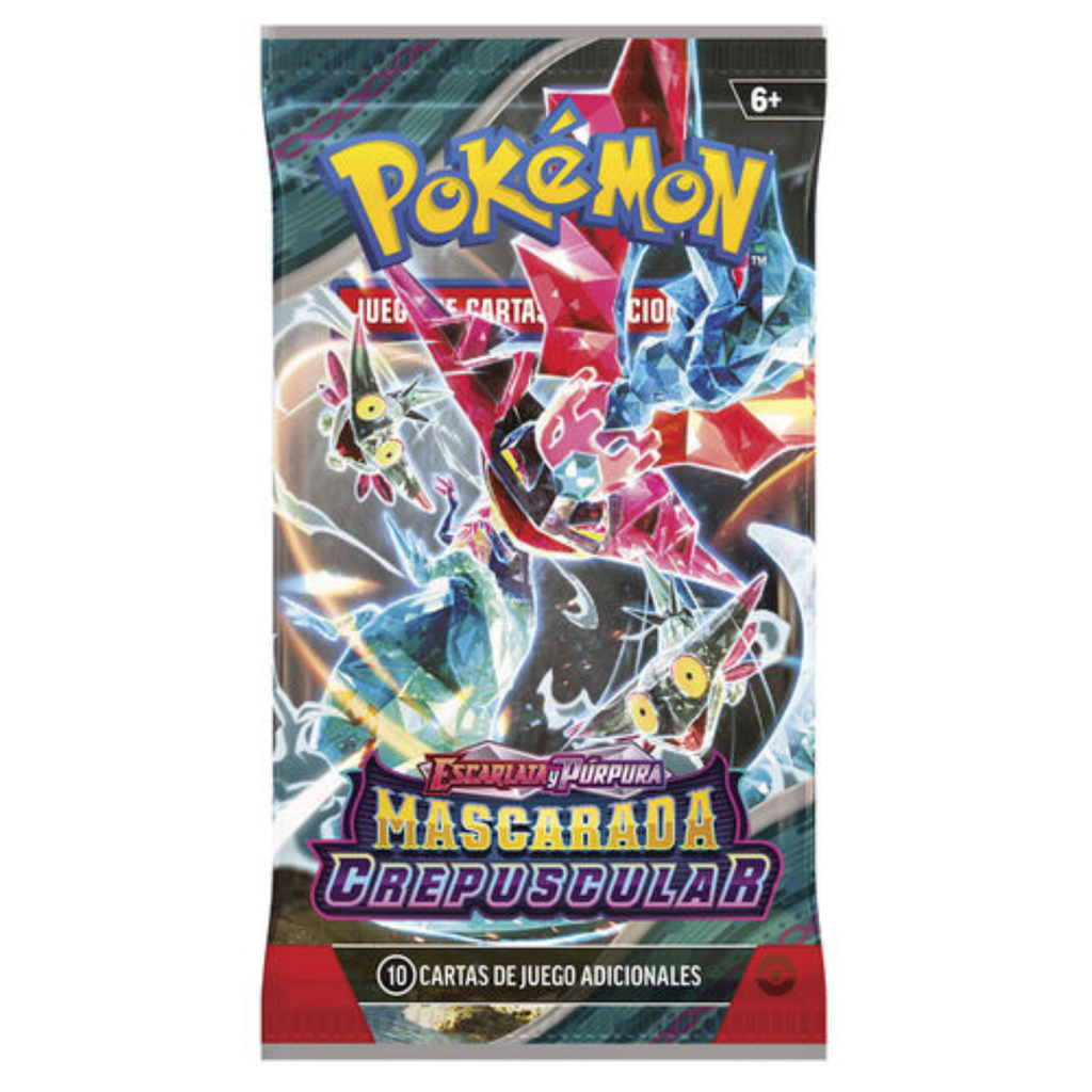 Pokémon EV06 Mascarada Crepuscular - 1-Sobre de 10 Cartas (Español)