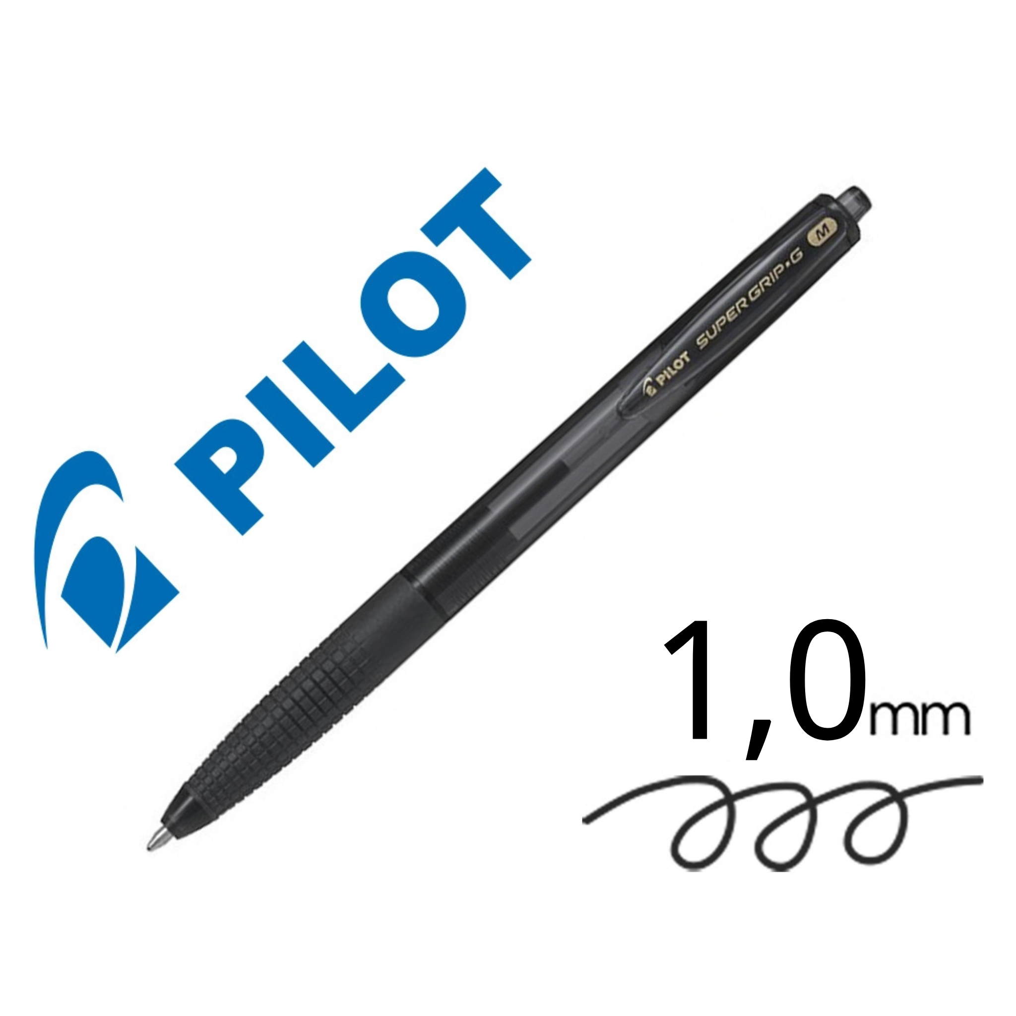 Pilot Super Grip G Bolígrafo Retráctil 1.0mm