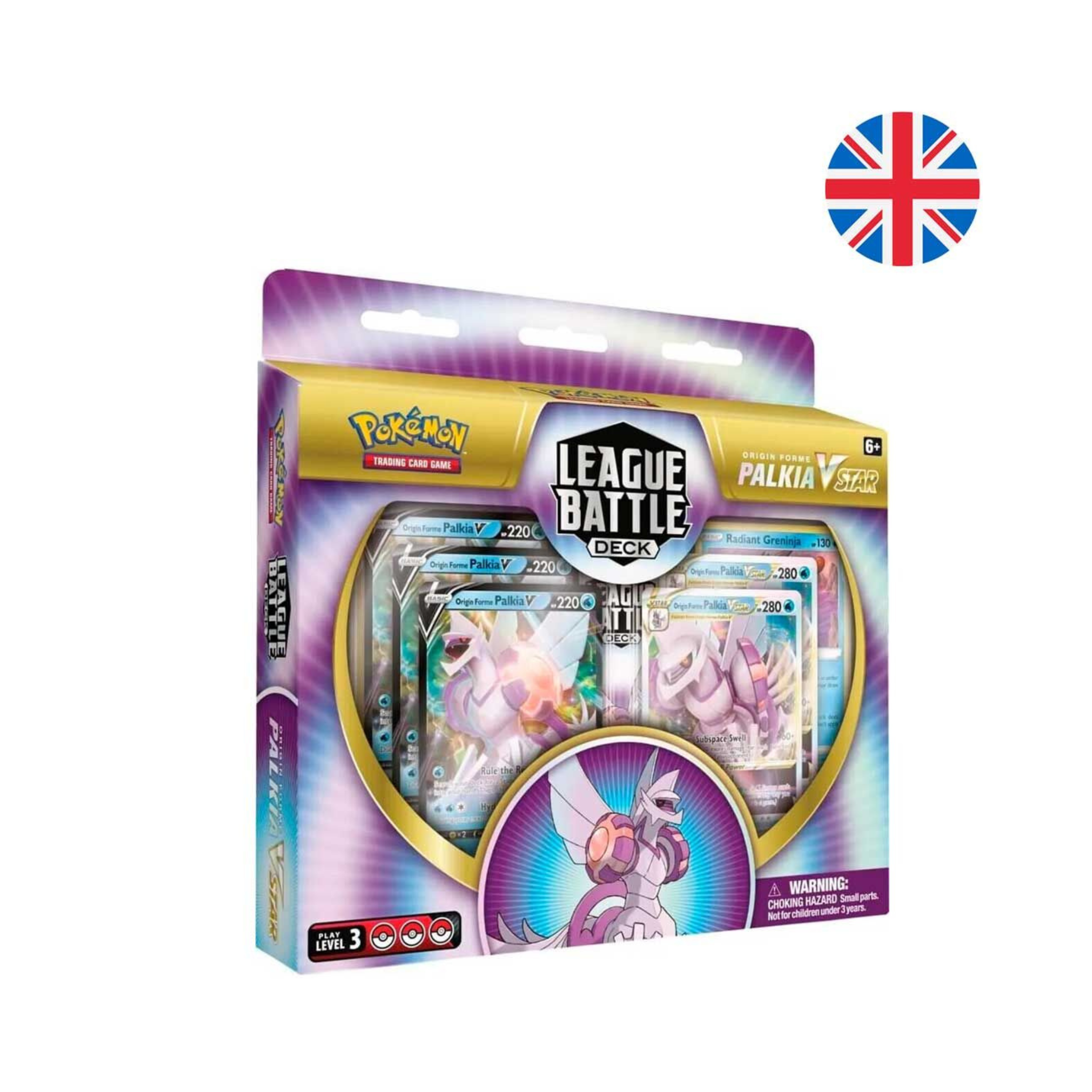 Blister cartas Palkia Vstar League Battle Deck Pokemon ingles