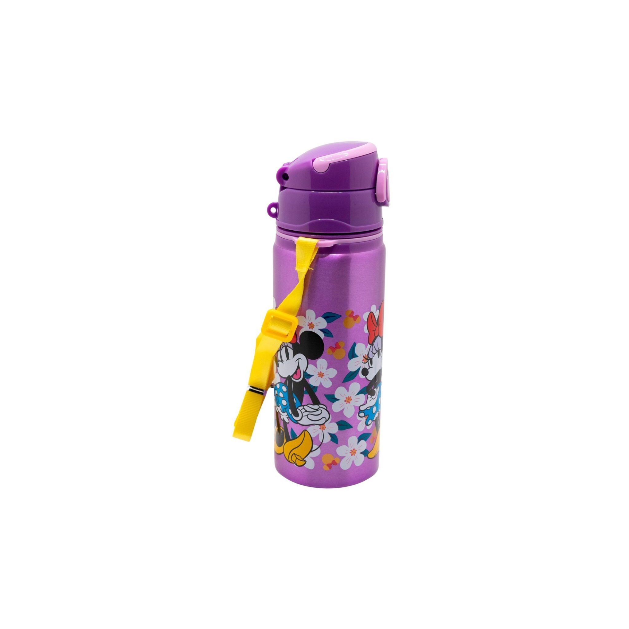 STOR BOTELLA POP UP DE ALUMINIO CON CORREA 730 ML MINNIE SUNSHINE