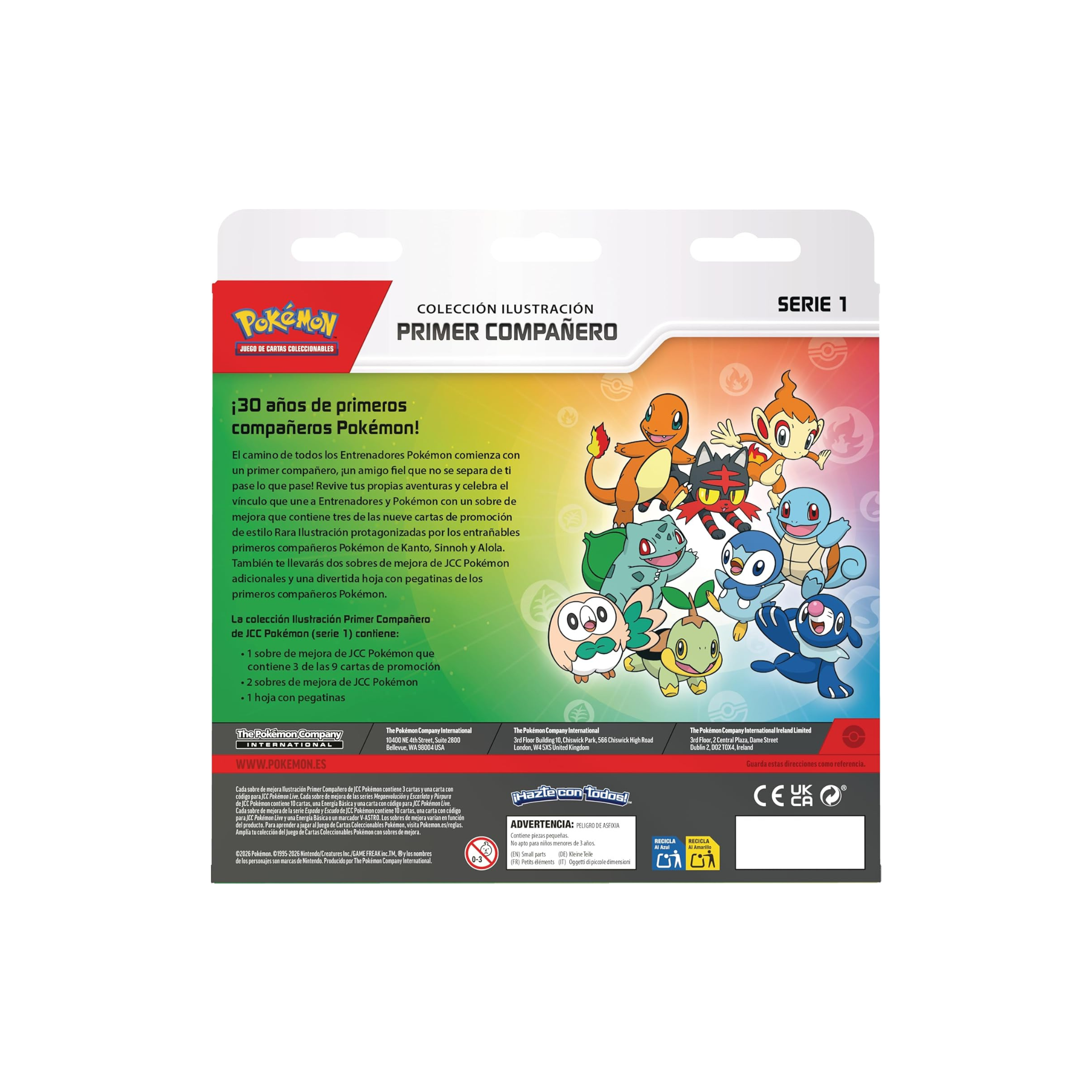 Pokémon TCG: Colección Ilustración Primer Compañero – Serie 1