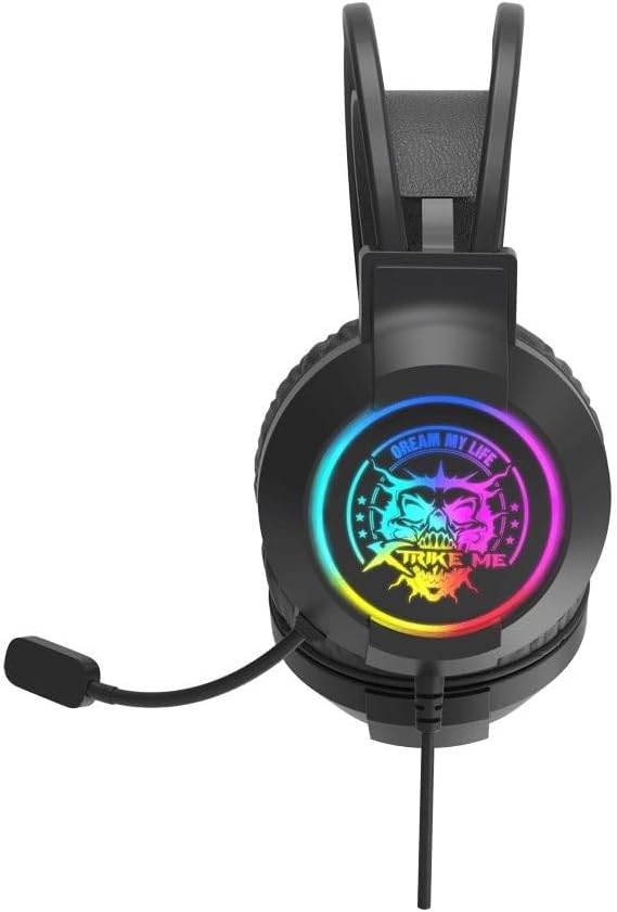 Xtrike Me GH-416 Auriculares Gaming 7.1 Surround con Micrófono y RGB Estático