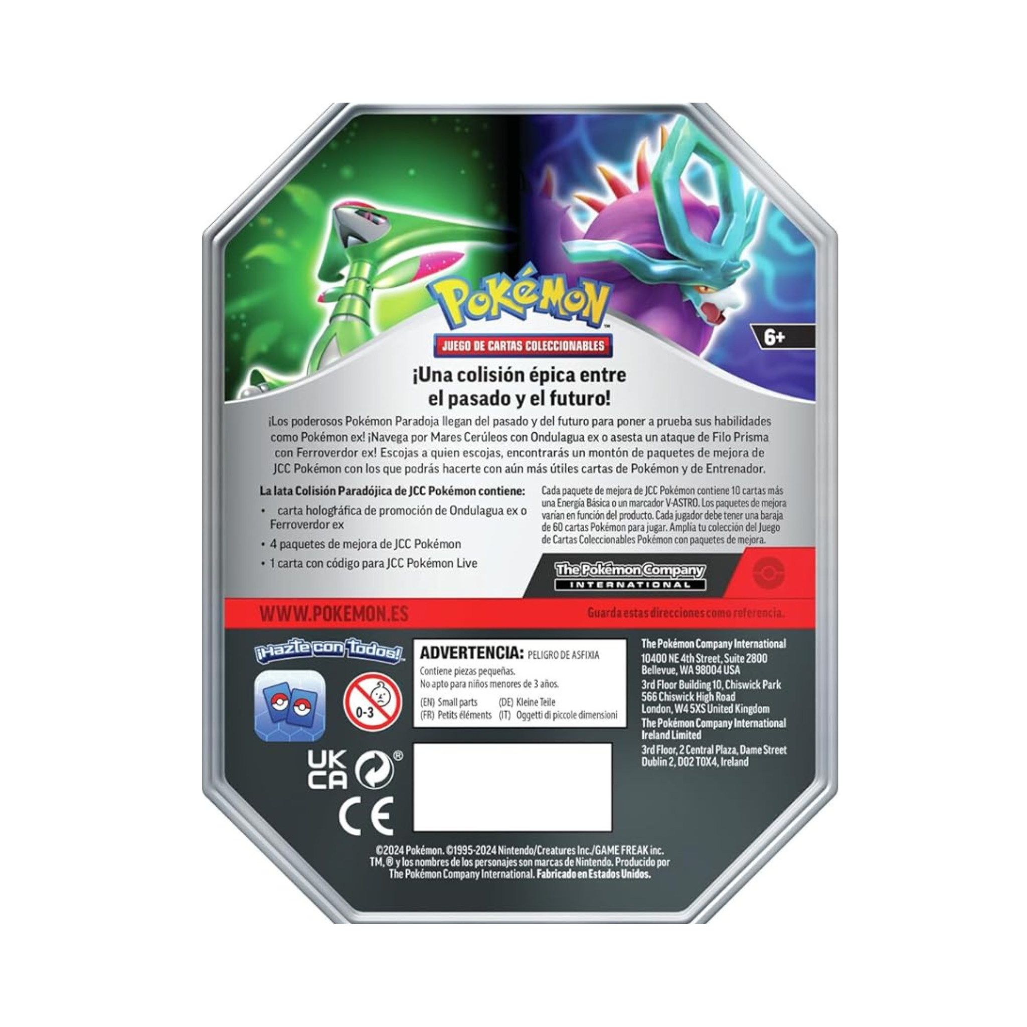 Lata cartas SV6 Pokemon Español surtido