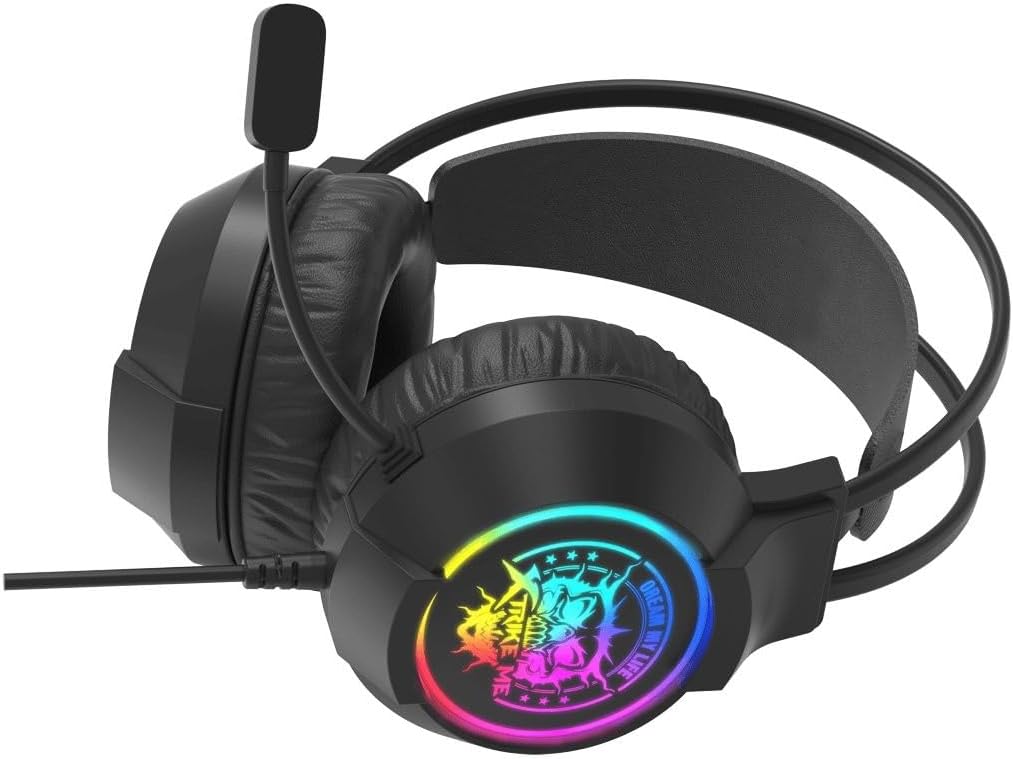 Xtrike Me GH-416 Auriculares Gaming 7.1 Surround con Micrófono y RGB Estático