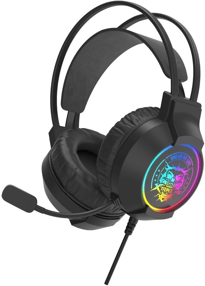 Xtrike Me GH-416 Auriculares Gaming 7.1 Surround con Micrófono y RGB Estático