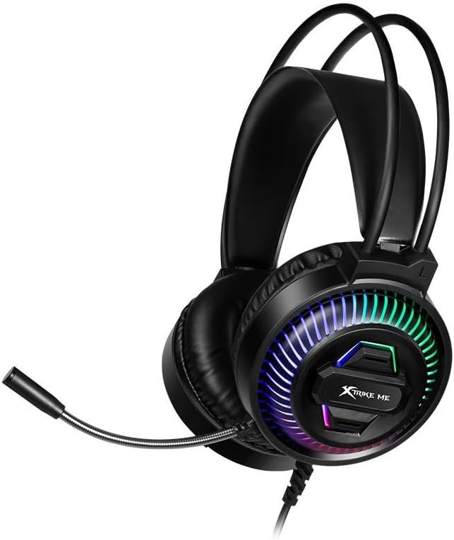 Xtrike Me GH-510 Auriculares Gaming RGB Aro Completo con Micrófono USB