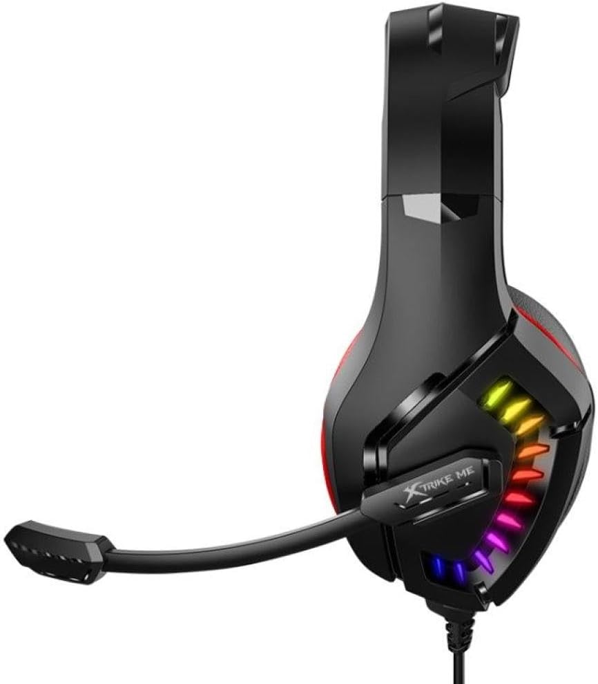 Xtrike Me GH-711 Auriculares Gaming con Cable, Micrófono y LED RGB