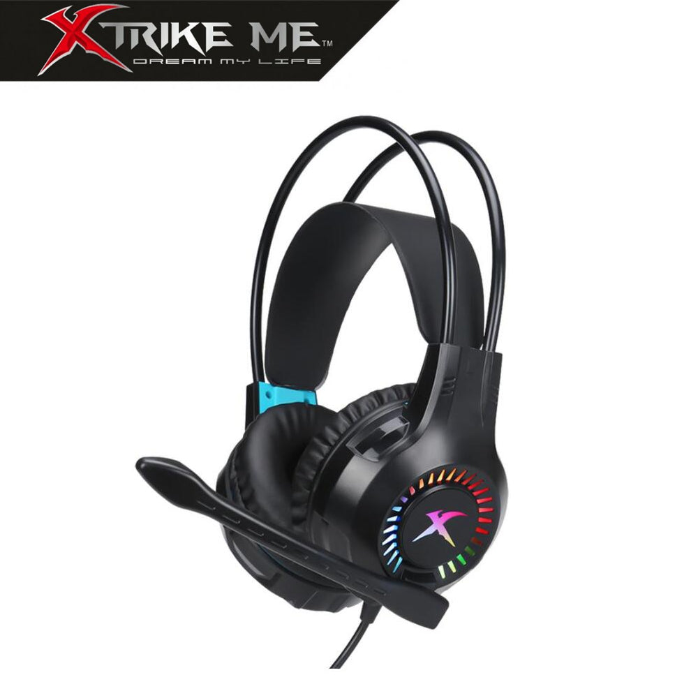 Xtrike Me GH-709 Auriculares Gaming Doble Arco RGB con Micrófono Abatible