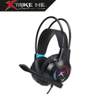 Xtrike Me GH-709 Auriculares Gaming Doble Arco RGB con Micrófono Abatible