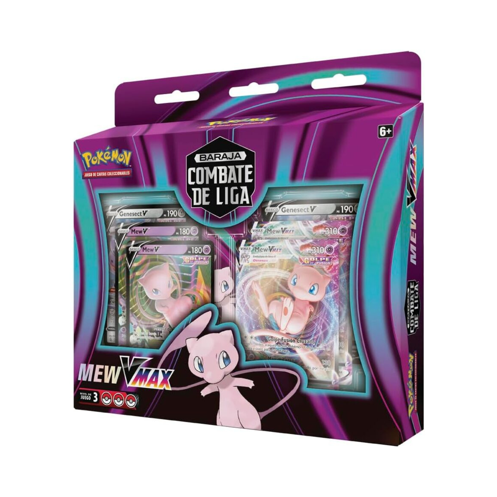 Blister Cartas League Battle Mew VMax Pokemon español