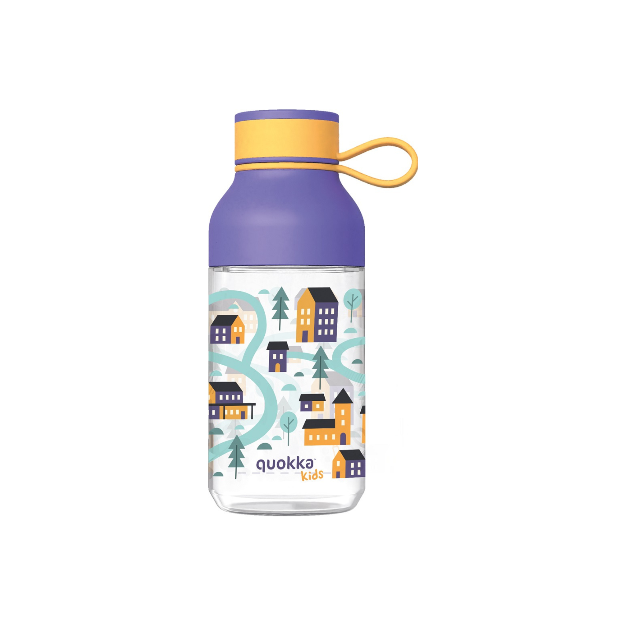 Kids Botella Ecozen Ice Con Colgador 430 ML