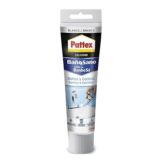 Silicona Baño y Cocina Pattex 50 ml
