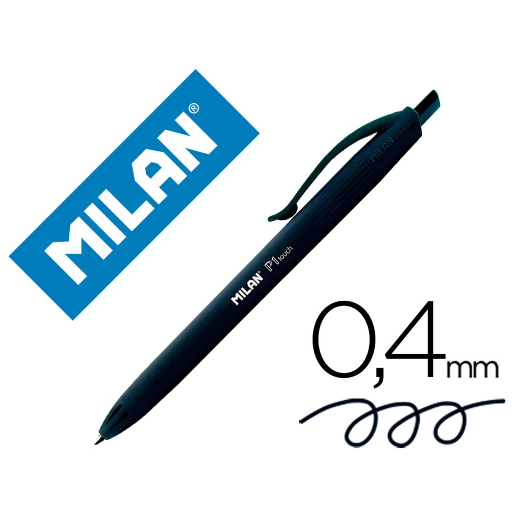 Milan P1 Touch Bolígrafo Retráctil 0.4mm