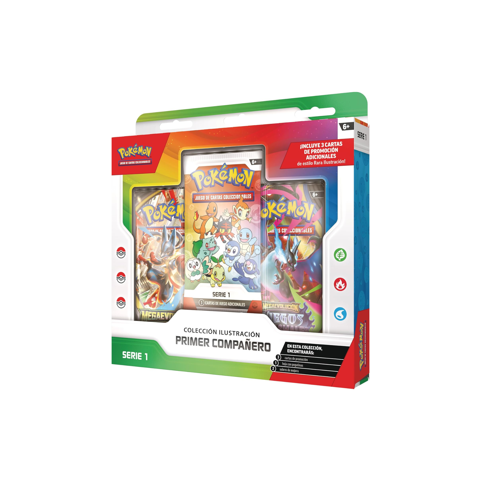 Pokémon TCG: Colección Ilustración Primer Compañero – Serie 1
