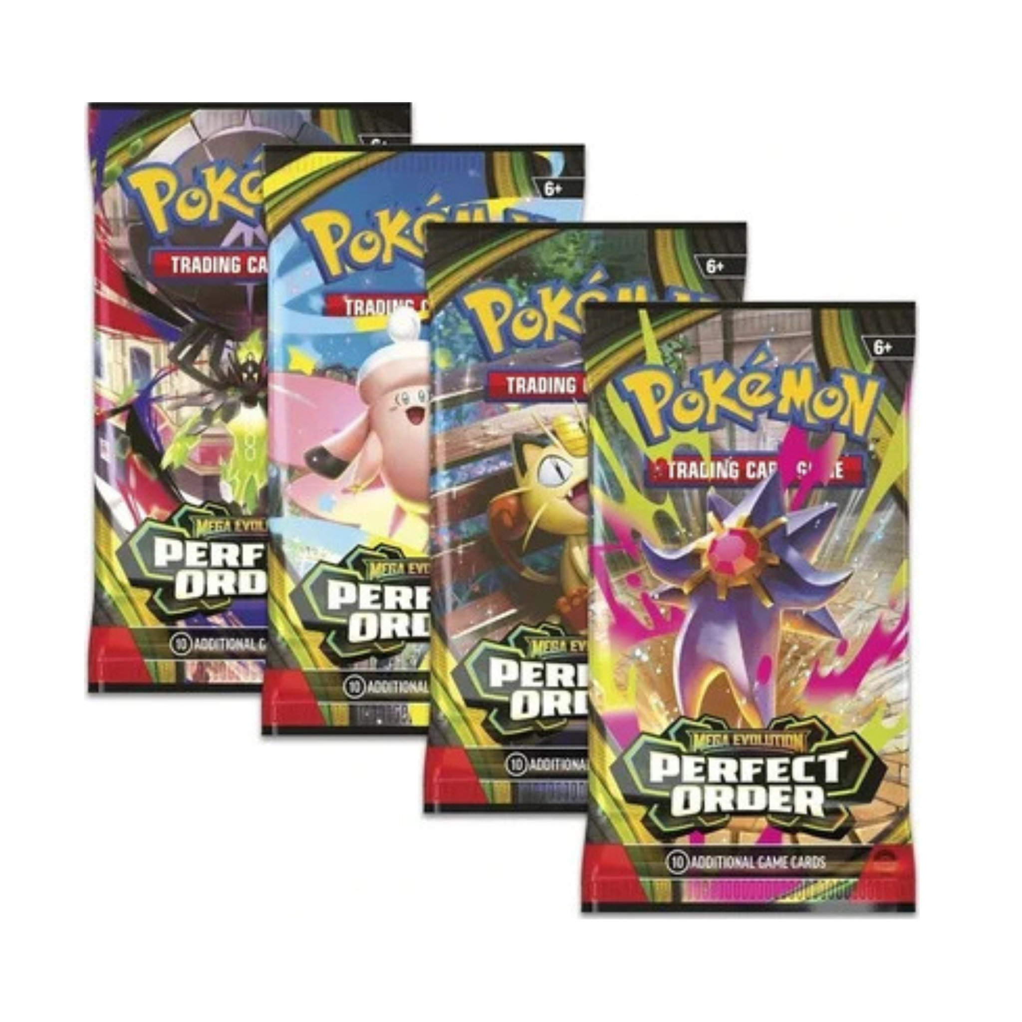 1 Sobres de Pokemon Mega Evolution Perfect Order - Ingles
