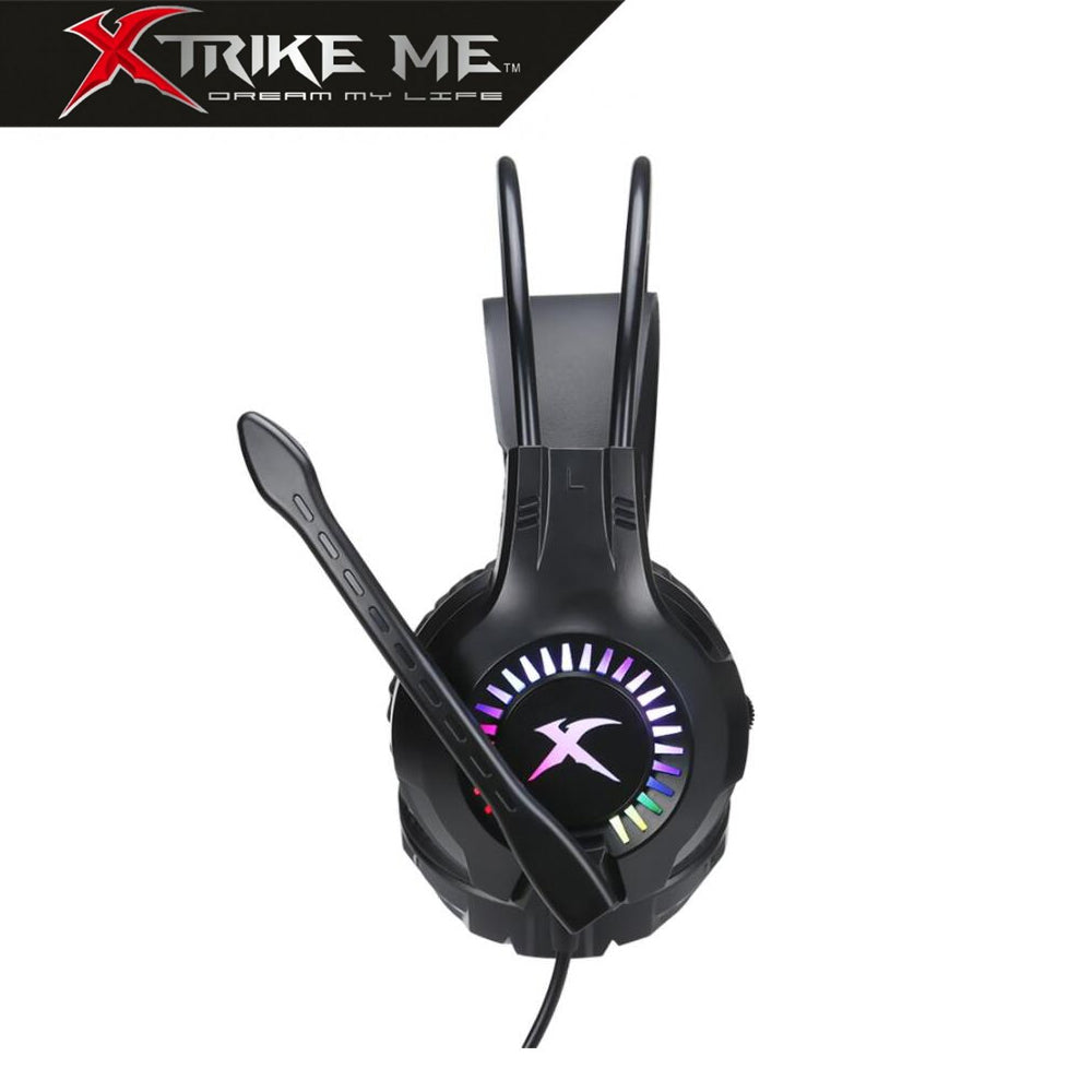 Xtrike Me GH-709 Auriculares Gaming Doble Arco RGB con Micrófono Abatible
