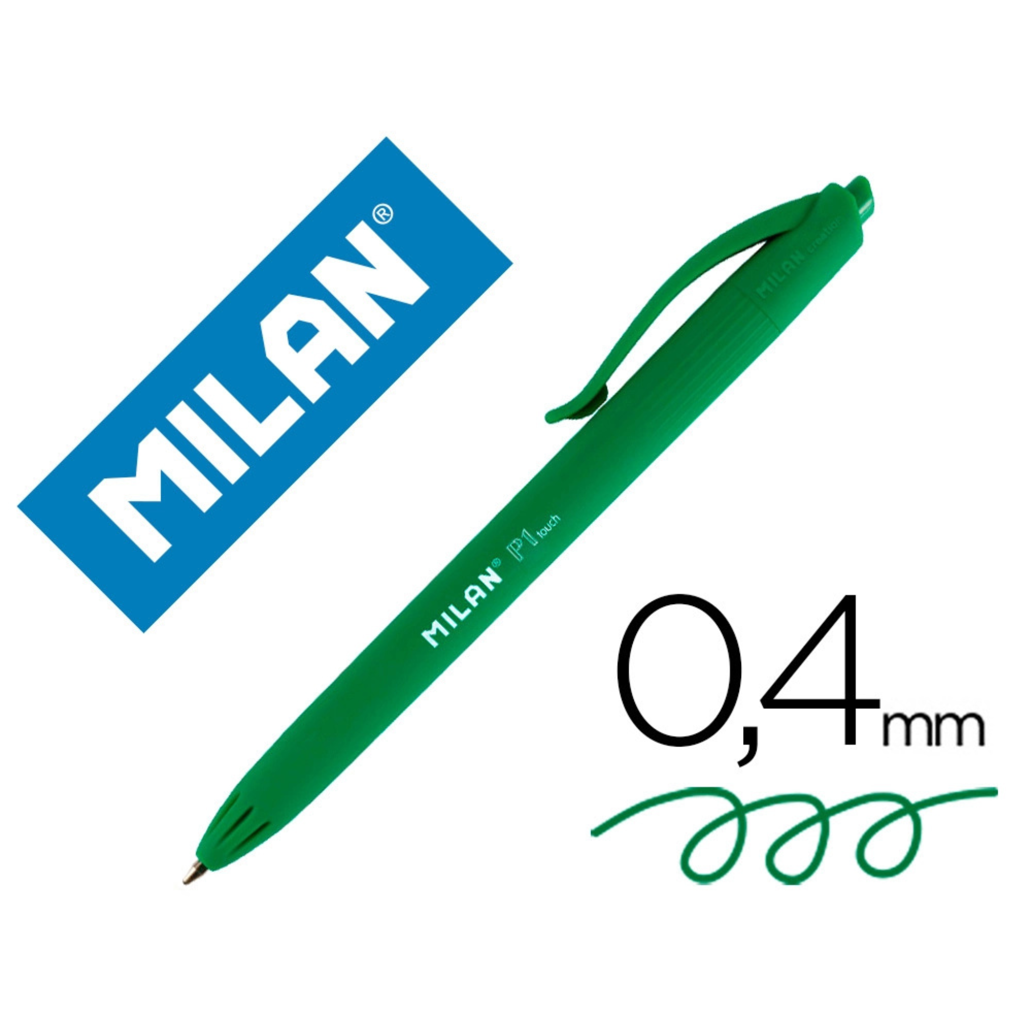 Milan P1 Touch Bolígrafo Retráctil 0.4mm