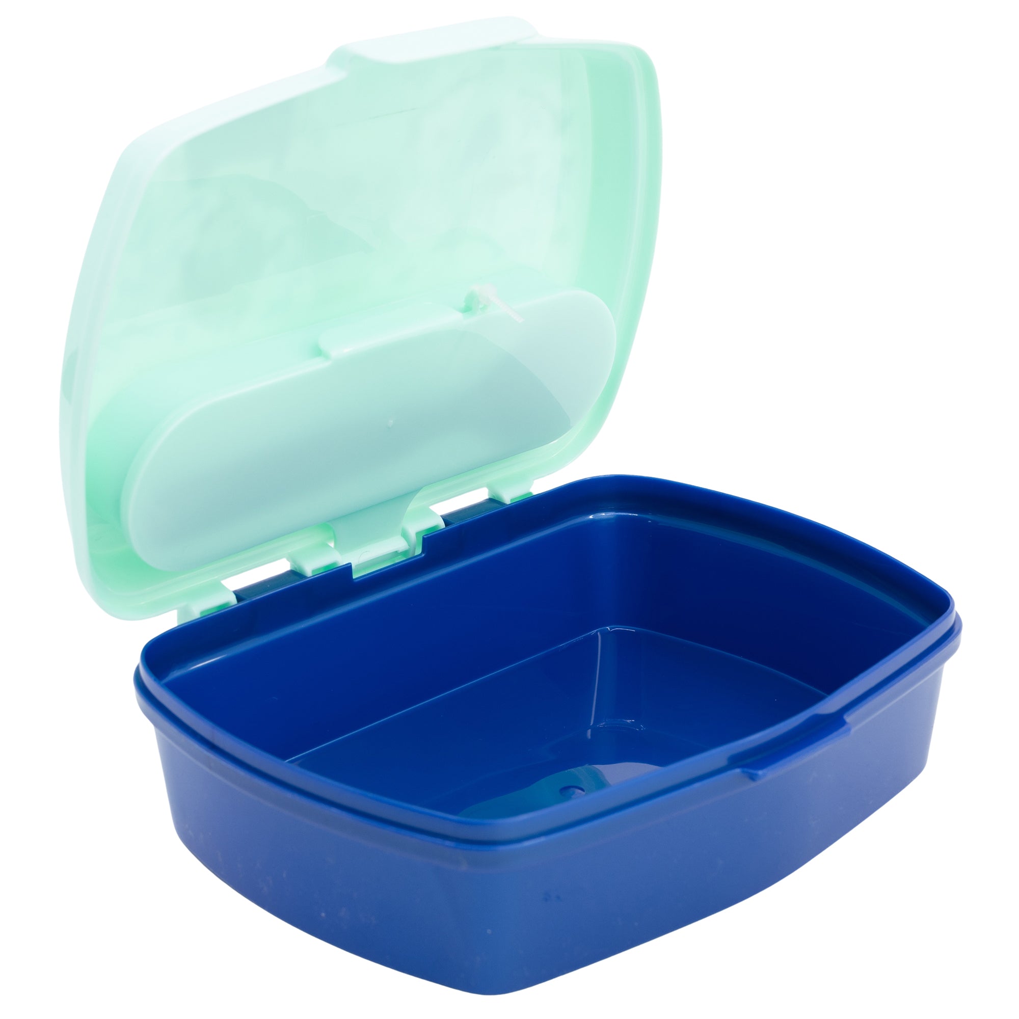 STOR SANDWICHERA RECTANGULAR CON CUBIERTOS FROZEN SNOWY TALE