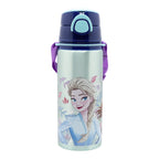 STOR BOTELLA POP UP DE ALUMINIO CON CORREA 730 ML FROZEN SNOWY TALE