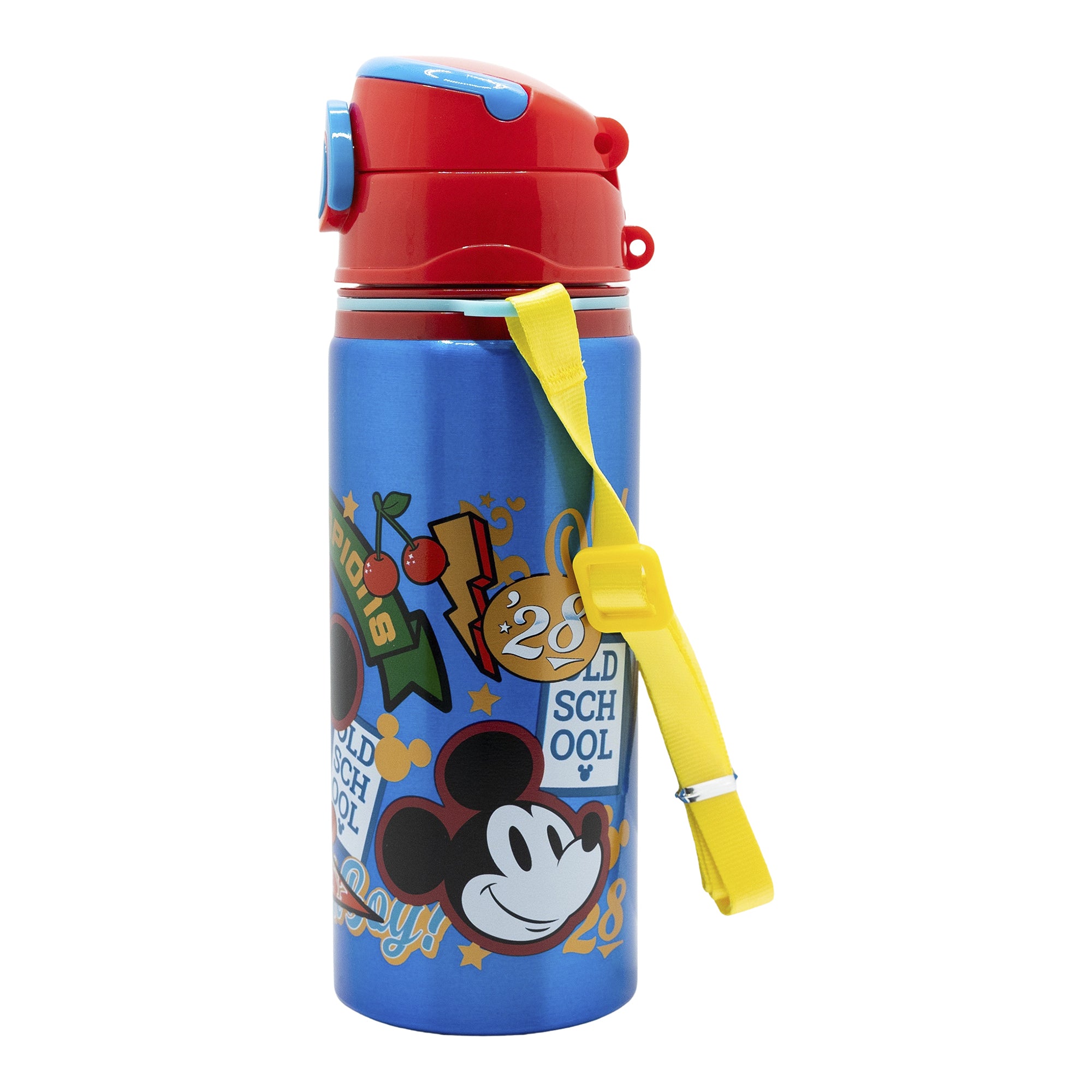 STOR BOTELLA POP UP DE ALUMINIO CON CORREA 730 ML MICKEY TRUE CHAMPIONS
