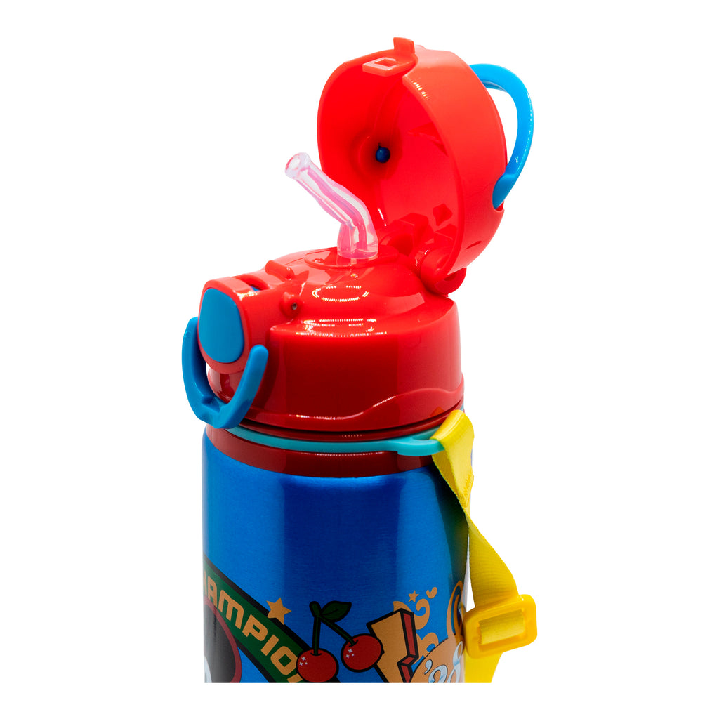 STOR BOTELLA POP UP DE ALUMINIO CON CORREA 730 ML MICKEY TRUE CHAMPIONS