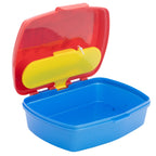 STOR SANDWICHERA RECTANGULAR CON CUBIERTOS SPIDERMAN MOVING TARGET