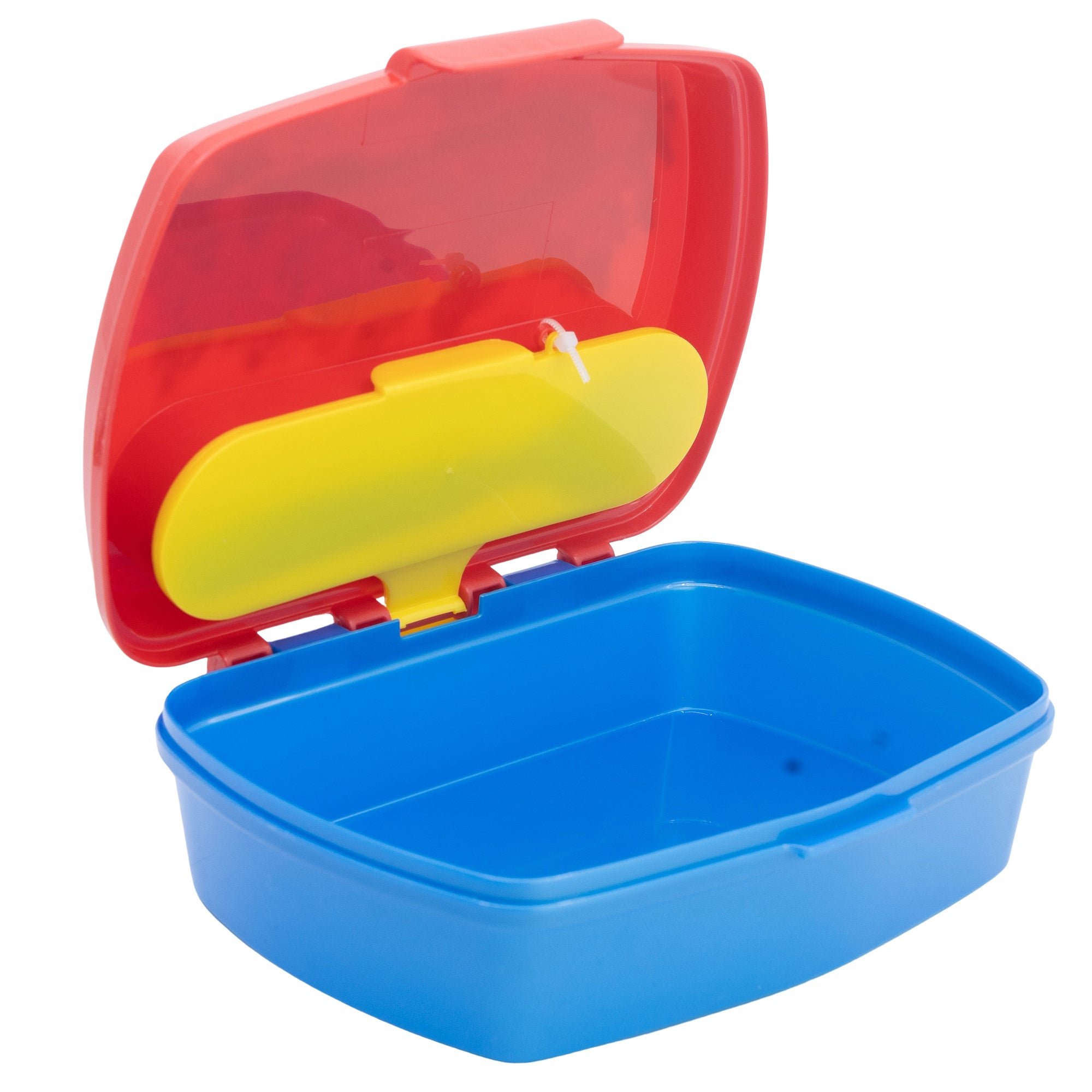 STOR SANDWICHERA RECTANGULAR CON CUBIERTOS SPIDERMAN MOVING TARGET