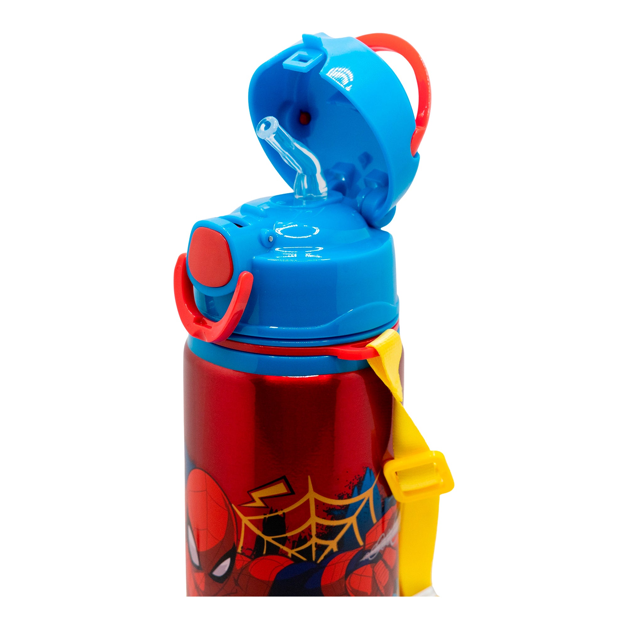 STOR BOTELLA POP UP DE ALUMINIO CON CORREA 730 ML SPIDERMAN MOVING TARGET